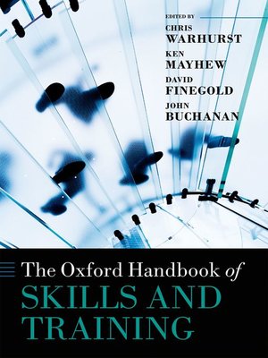 cover image of The Oxford Handbook of Skills and Training